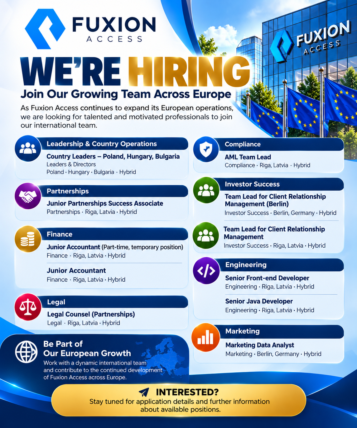 💼 Fuxion Access — Career Opportunities